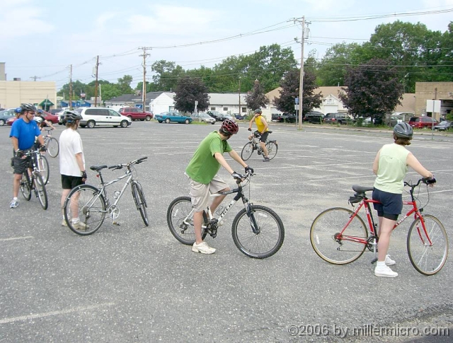 BikeSkillsB2_060715 ...and each gives it a try.