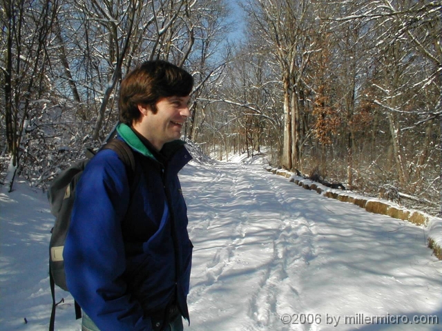 020120CRTJohnBrennanBales John Brennan is  one of the busiest volunteers who  help create the Cochituate Rail Trail.