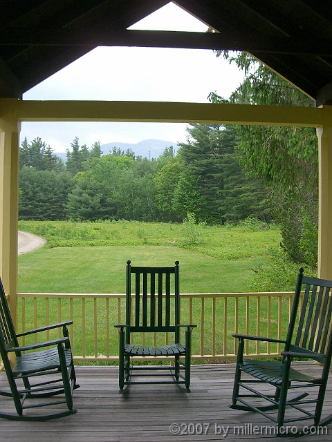 v070601ColdRiverCamp_Lodge2_1024 Our weekend was a fine one. Good campers, good place, good food. And we did some good, ourselves. The Lodge porch at Cold Spring Camp will call us back again!