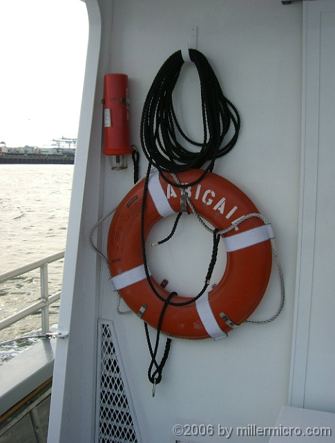 060727SpectacleIsland20 Our little boat, the Abigail, ferries Park staff and materials back and forth between the islands.